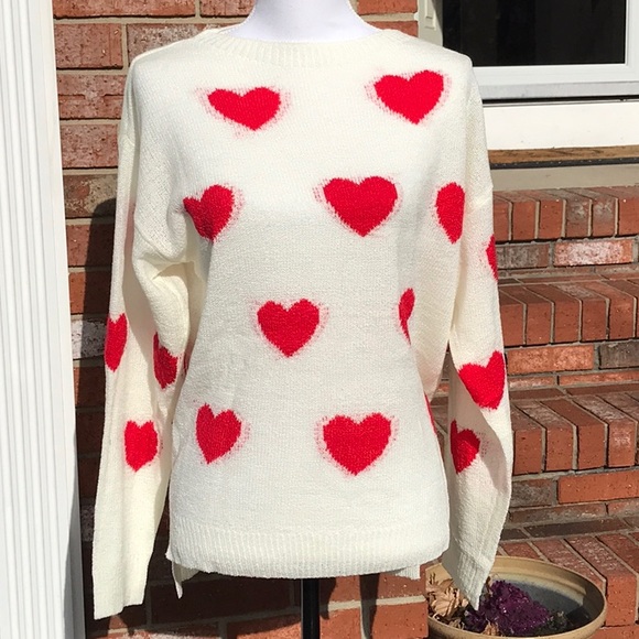 Last 1️⃣ Valentine Heart Knit Sweater - Picture 6 of 7